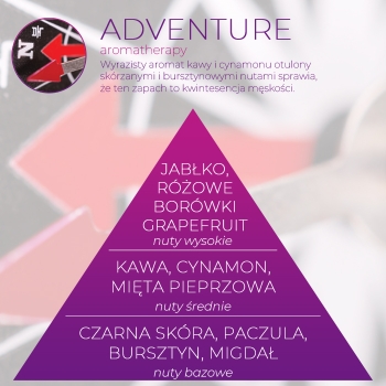 <B>ADVENTURE</B> SPRAY 250 ml odświeżacz powietrza PREMIUM